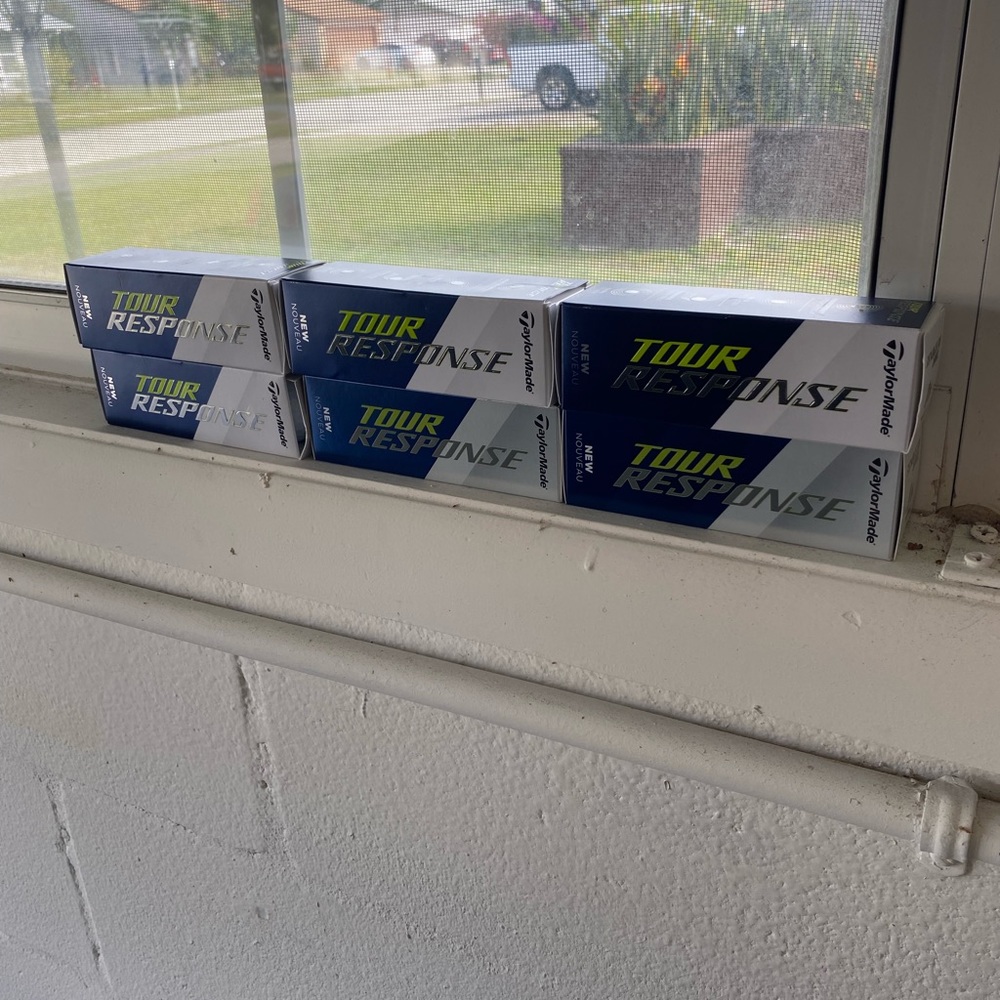 6 packs of 3 Taylormade golf balls brand new
